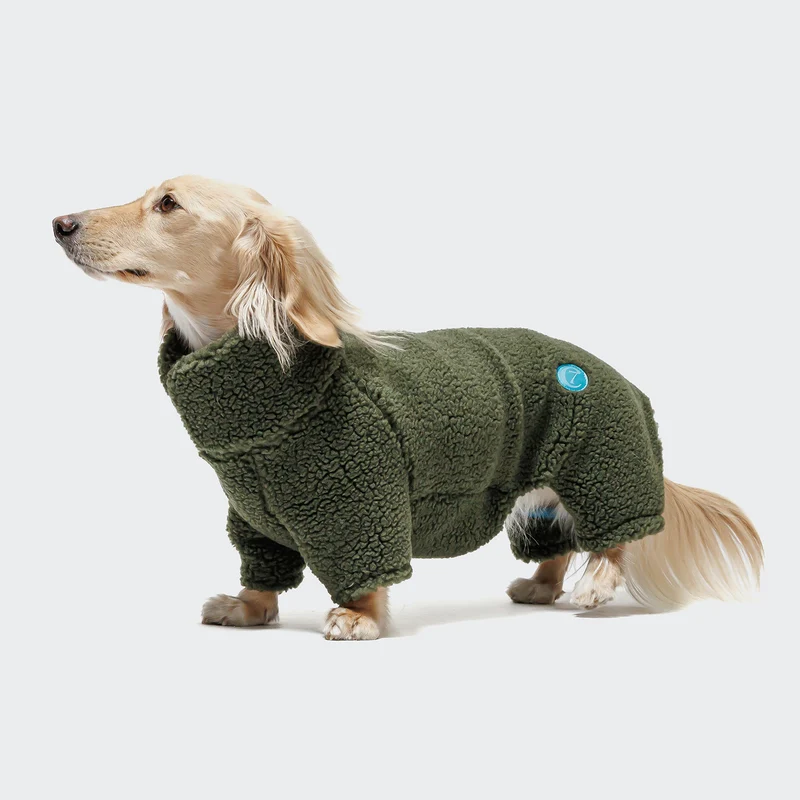 Hundepullover Dackel Cornwall Teddy Olive