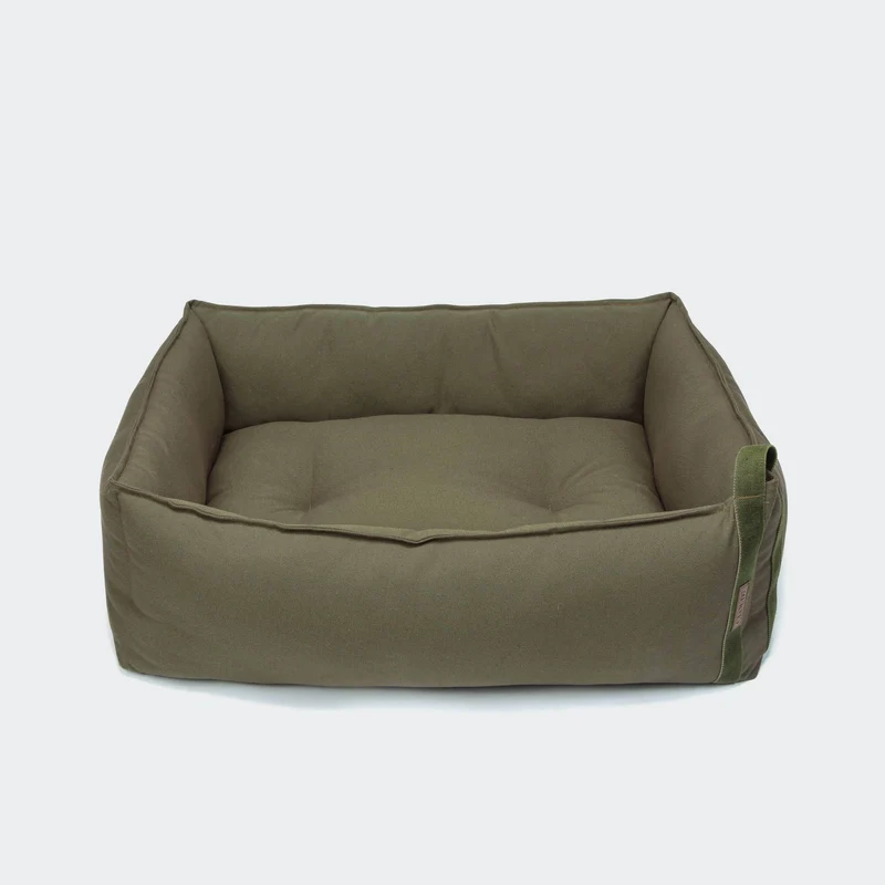 Hundebett Boost Canvas Olive