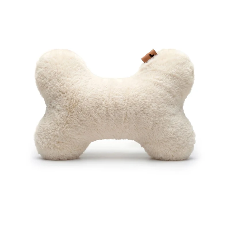 Kopf- und Kuschelkissen für Hunde HYGGEBONE® | Ivory