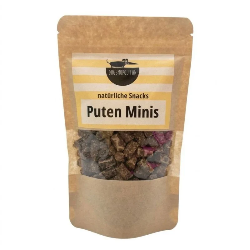 Hundeleckerli Pute Minis, 100g