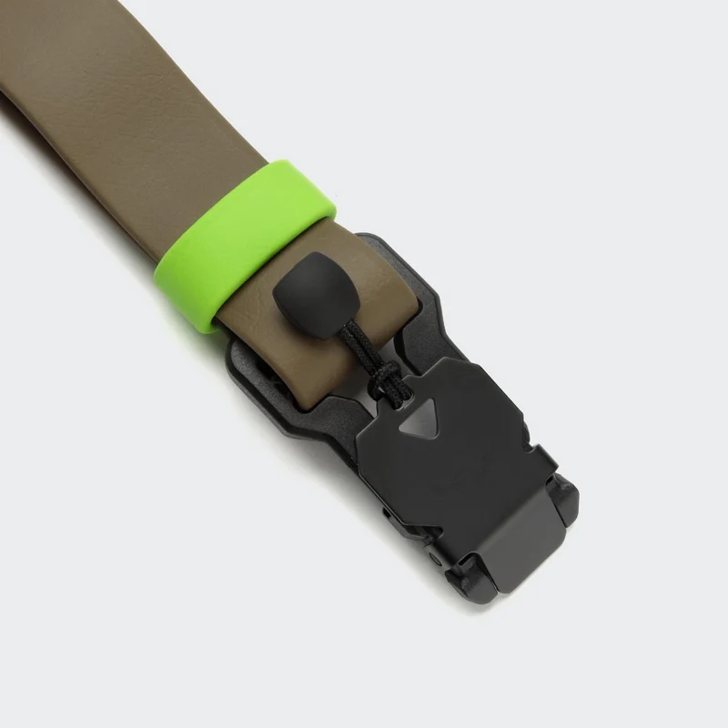 Hundehalsband BioThane Ipanema Olive-Neon Green