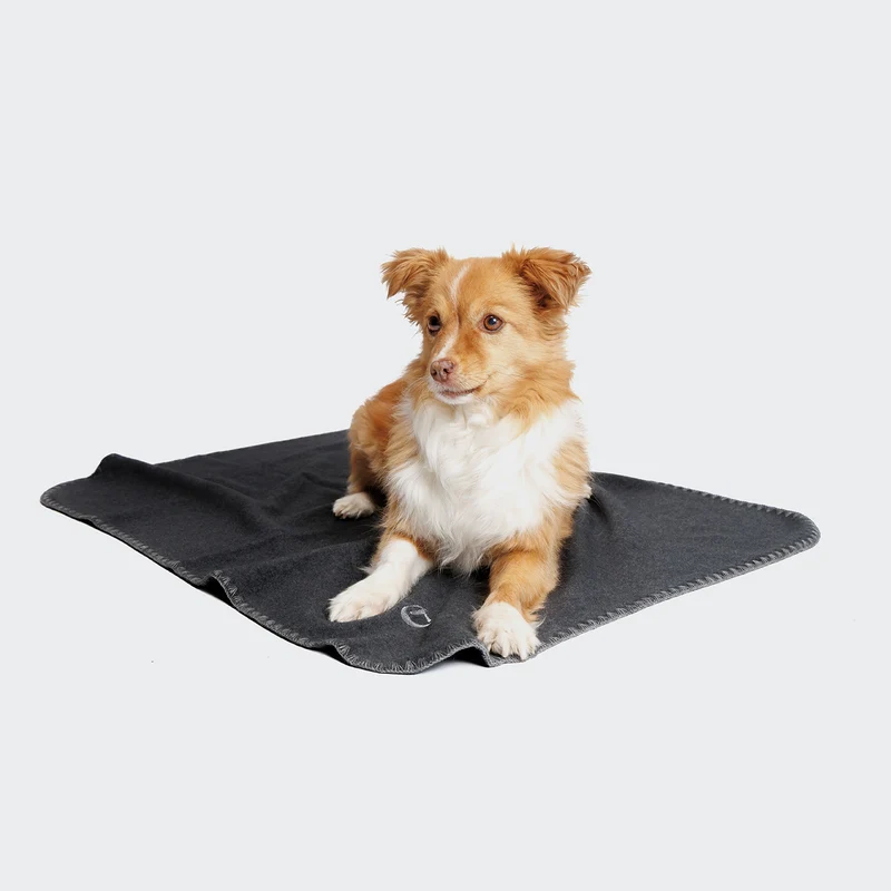 Hundedecke Soft Fleece Dark Grey