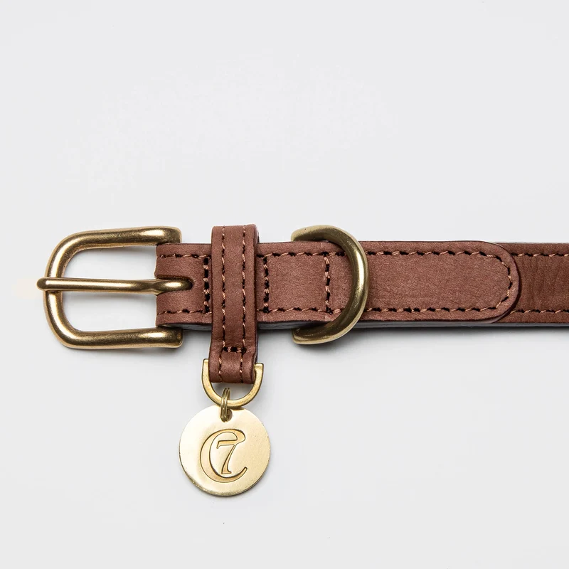 Hundehalsband Tiergarten Mocca