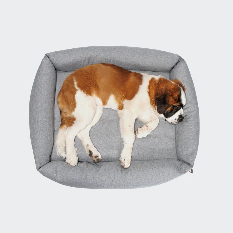 Hundebett Sleepy Deluxe Tweed Grey