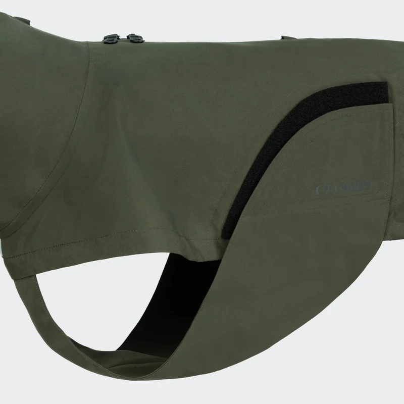 Hunderegenmantel Dublin 2.0 Dark Olive