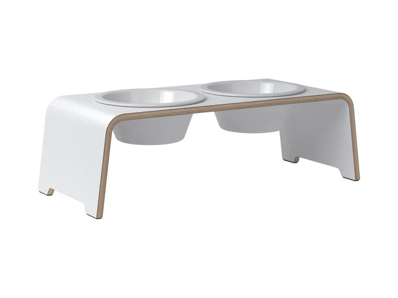 DESIGN-FUTTERSTATION GR. M inklusive Porzellannäpfen