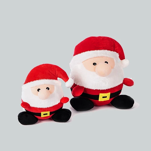 Spielzeug Plüschball Weihnachtsmann