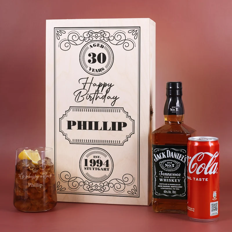 Jack Daniel's Geschenkset zum Geburtstag