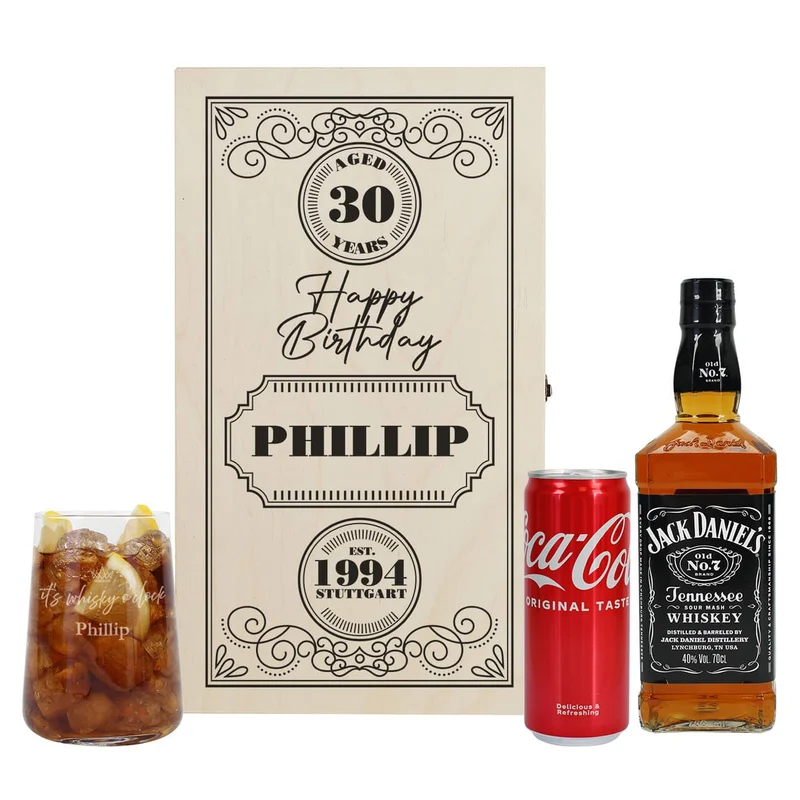 Jack Daniel's Geschenkset zum Geburtstag