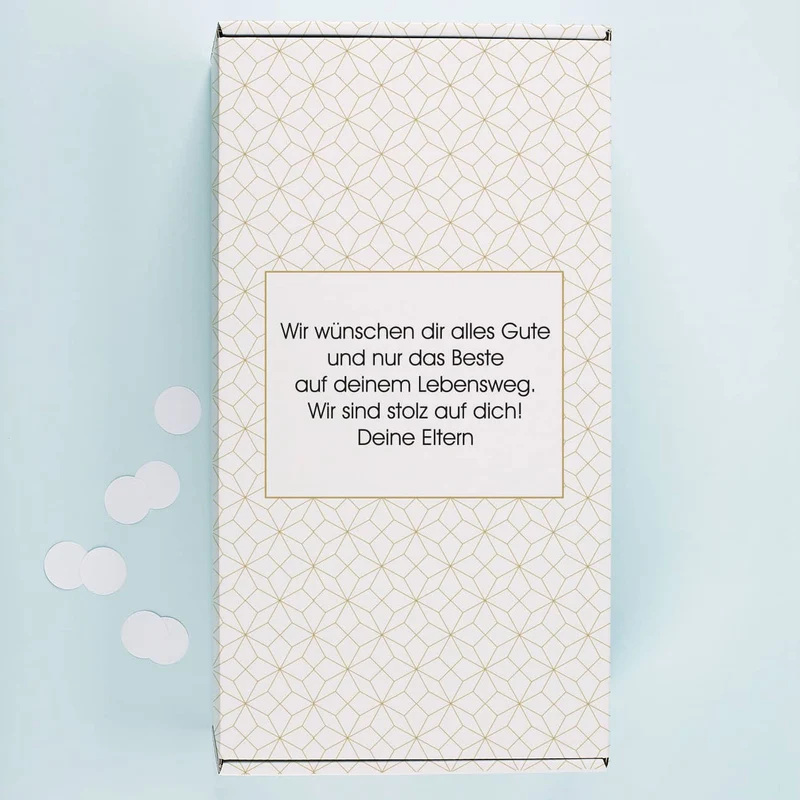 Lillet Geschenkset mit graviertem Weinglas für verschiedene Anlässe