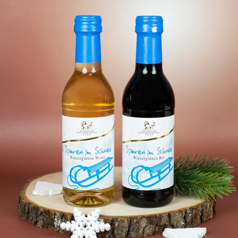 Weihnachtsmarkt-to-Go personalisiert mit Name & Wunschtext im Geschenkkorb | Geschenkset zu Weihnachten