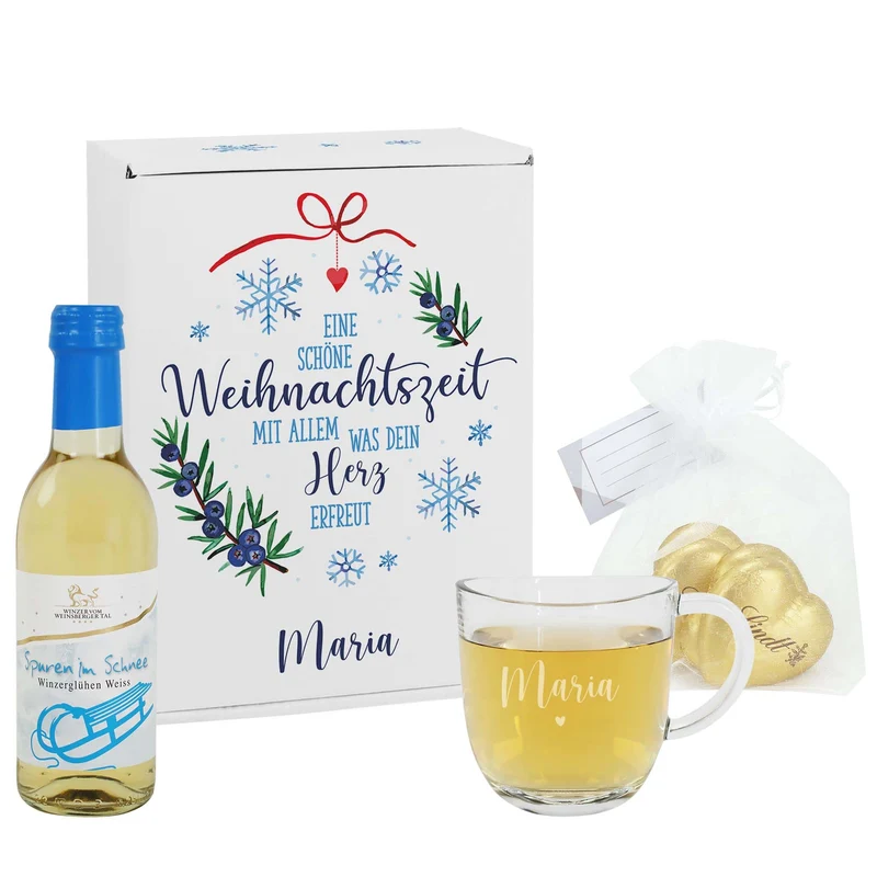 Eine schöne Weihnachtszeit - Glühwein Geschenkset