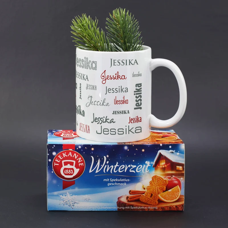 Kleine Weihnachtswichtelei - Tee Geschenkset zu Weihnachten