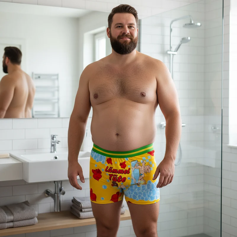 Sexy Boxershorts Lümmel-Tüte | Frivoles Scherz-Geschenk für Männer mit Humor