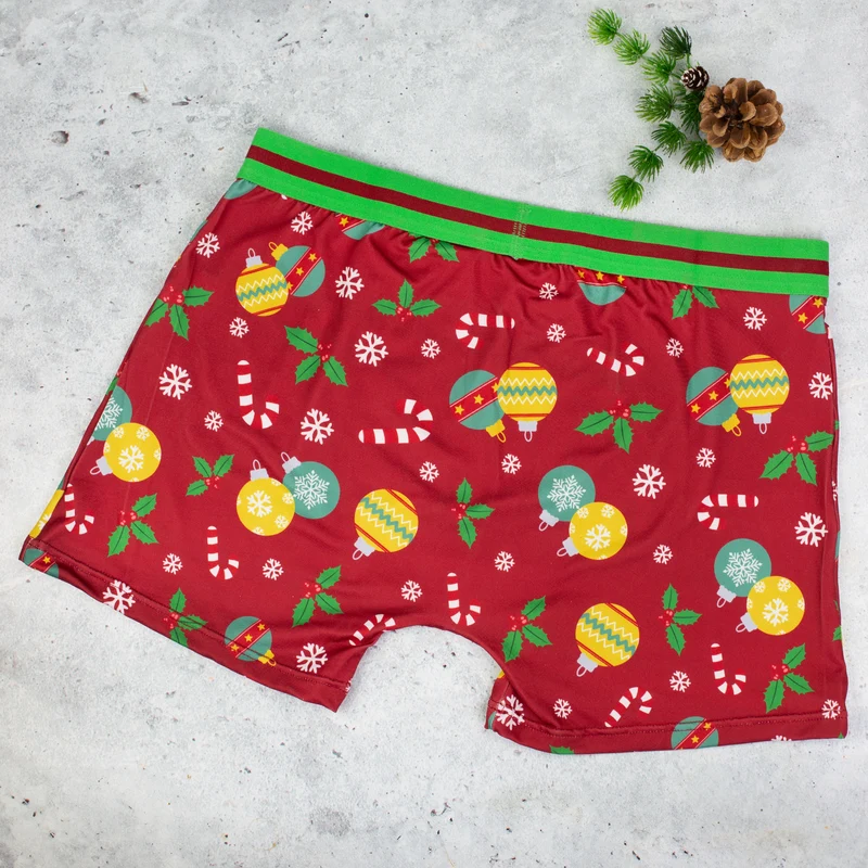 Sexy Boxershorts - Süßer die Glocken nie klingen | Scherz-Geschenk für Männer zu Weihnachten