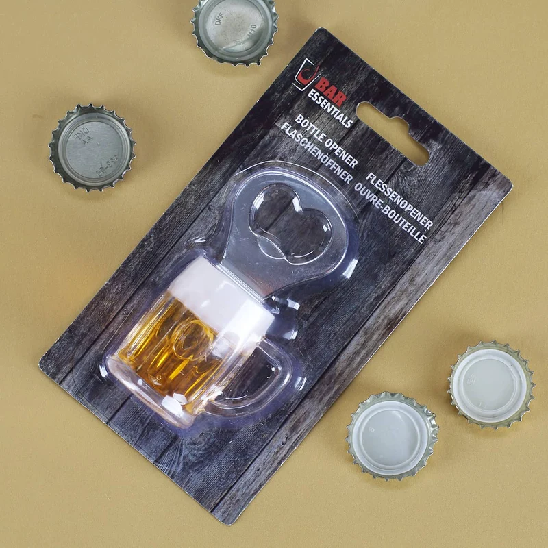 Magnetischer Flaschenöffner in Form eines Bierkrugs