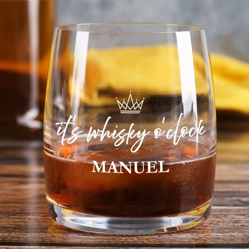 Glenfiddich Geschenkset zum Geburtstag mit Whiskyglas, Schokolade und Box