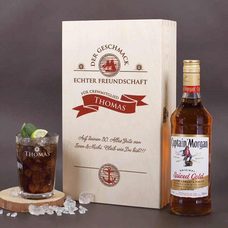 Captain Morgan - Geschenkset für echte Freunde