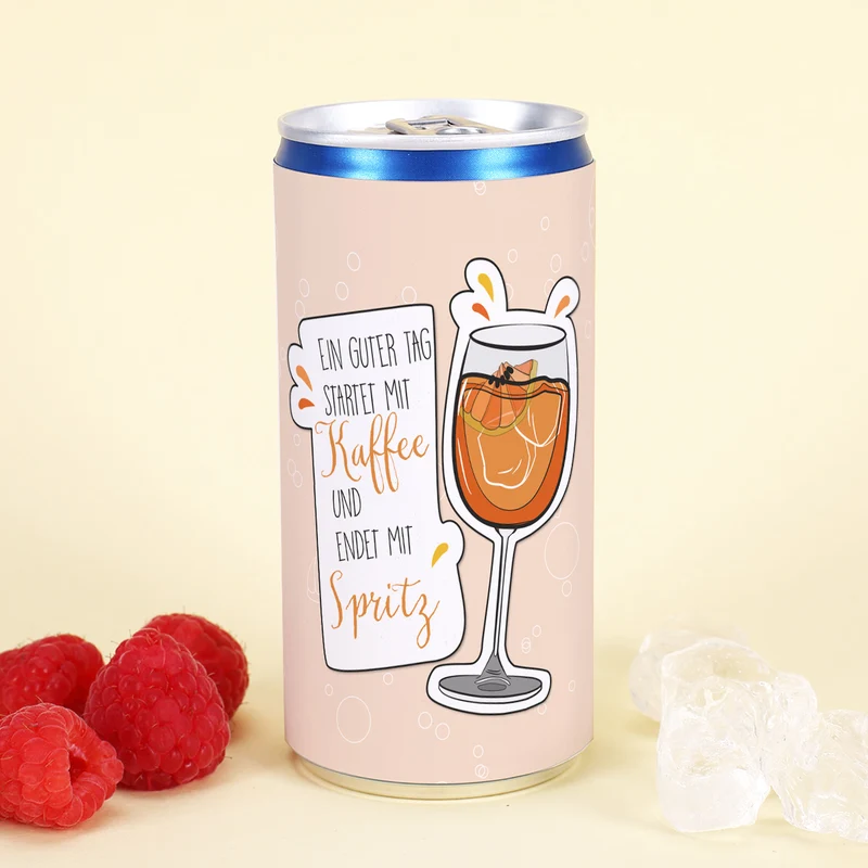 Ein guter Tag startet mit Kaffee und endet mit Spritz - Geschenkset mit Aperol