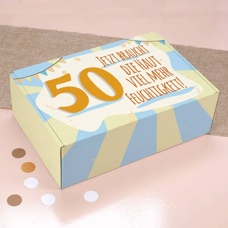 Jetzt braucht die Haut viel mehr Feuchtigkeit! - Aperol Geschenkset mit Ihrem Alter und Wunschname