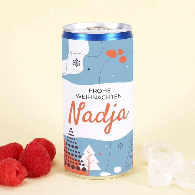 Geschenkset mit Aperol zu Weihnachten mit Ihrem Wunschnamen und Text