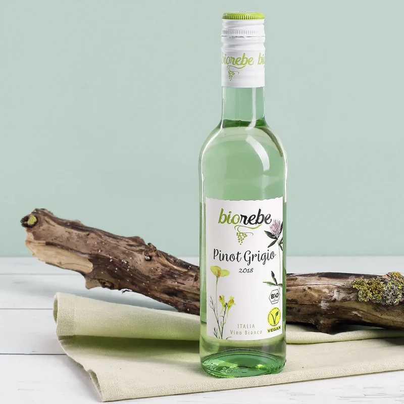 Bio Wein Geschenkset zu Weihnachten mit graviertem Glas und Box
