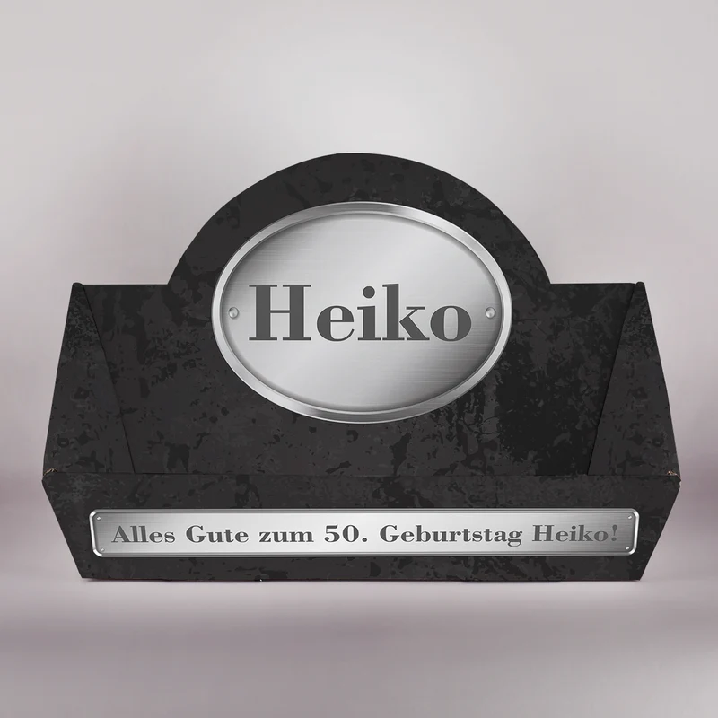 Gefüllter Geschenkkorb für Männer