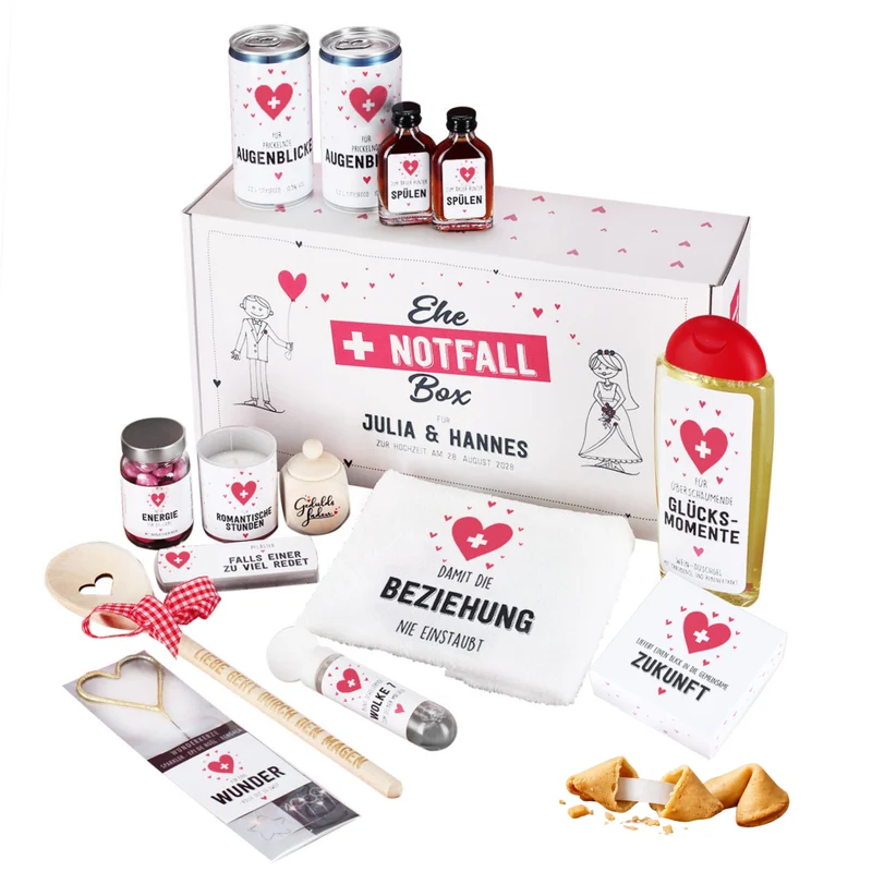 Ehe-Notfall-Box - Erste Hilfe Geschenk zur Hochzeit