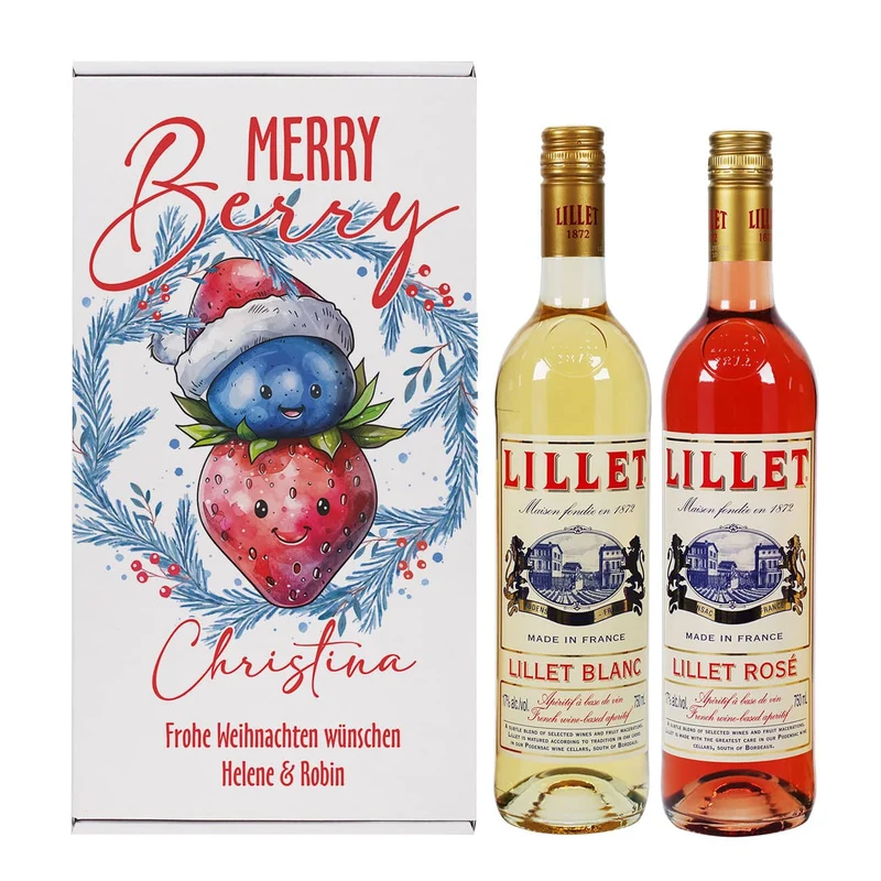 Merry Berry - Lillet Geschenkset zu Weihnachten
