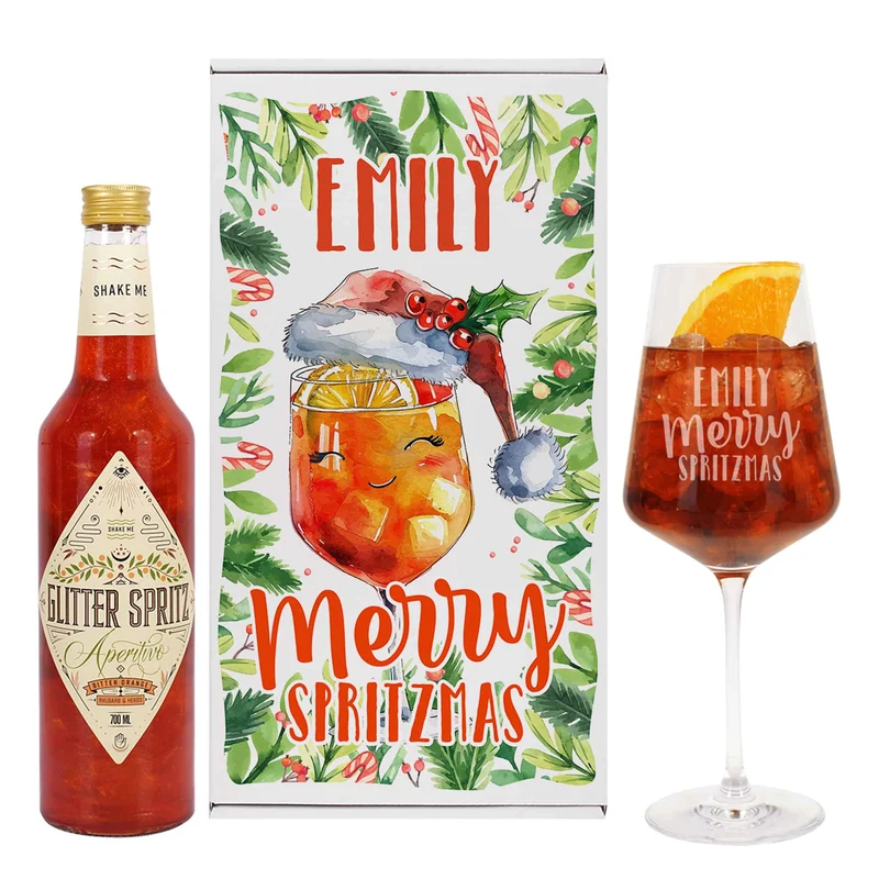 Merry Spritzmas - Glitter Spritz Geschenkset zu Weihnachten