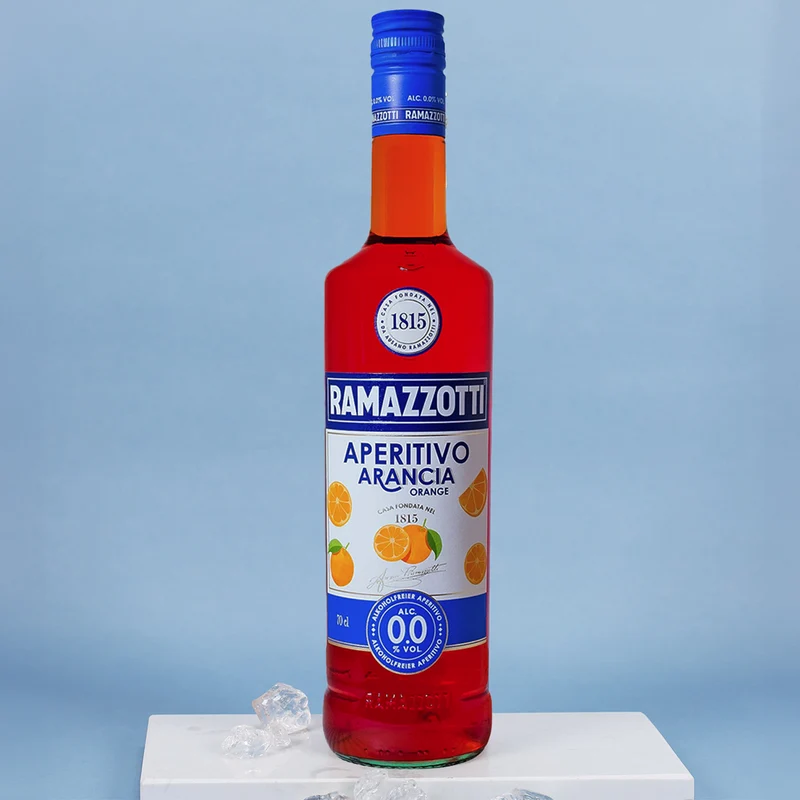Geschenkset mit Ramazzotti alkoholfrei, Aperitif-Glas & Geschenkbox | Wieder ein Jahr schöner