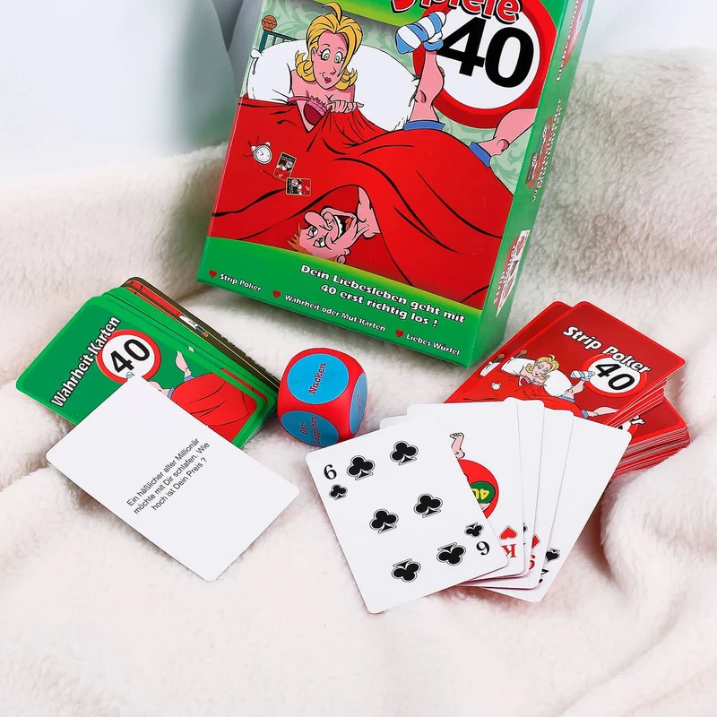 3 Liebes-Spiele für alle ab 40 !