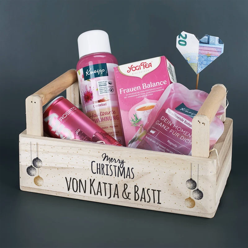 Frauen Wellness Geschenkset zu Weihnachten - Merry Christmas