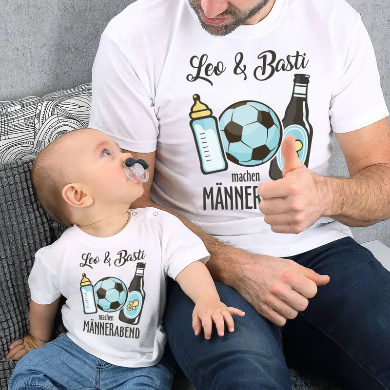 Männerabend Outfit für Vater und Sohn
