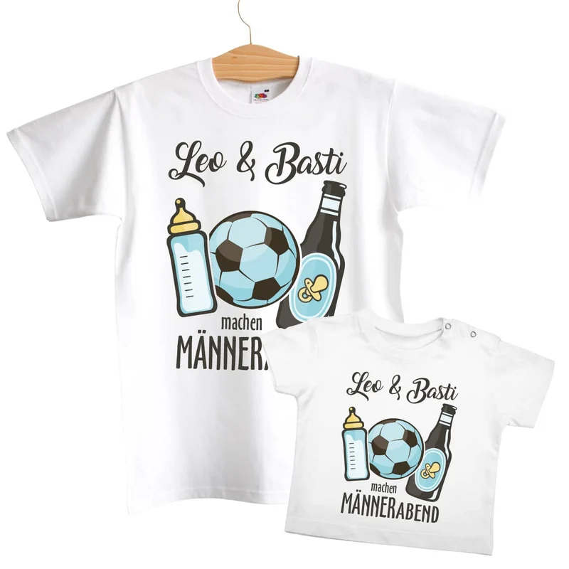 Männerabend Outfit für Vater und Sohn