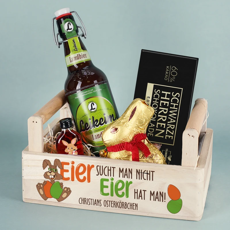 Ostergeschenkset - Eier sucht man nicht, Eier hat man!