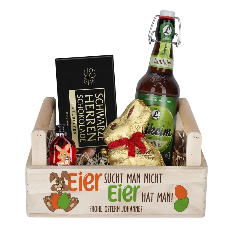 Ostergeschenkset - Eier sucht man nicht, Eier hat man!