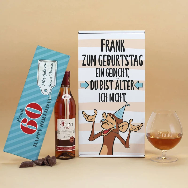 Asbach Uralt Geschenkset zum Geburtstag