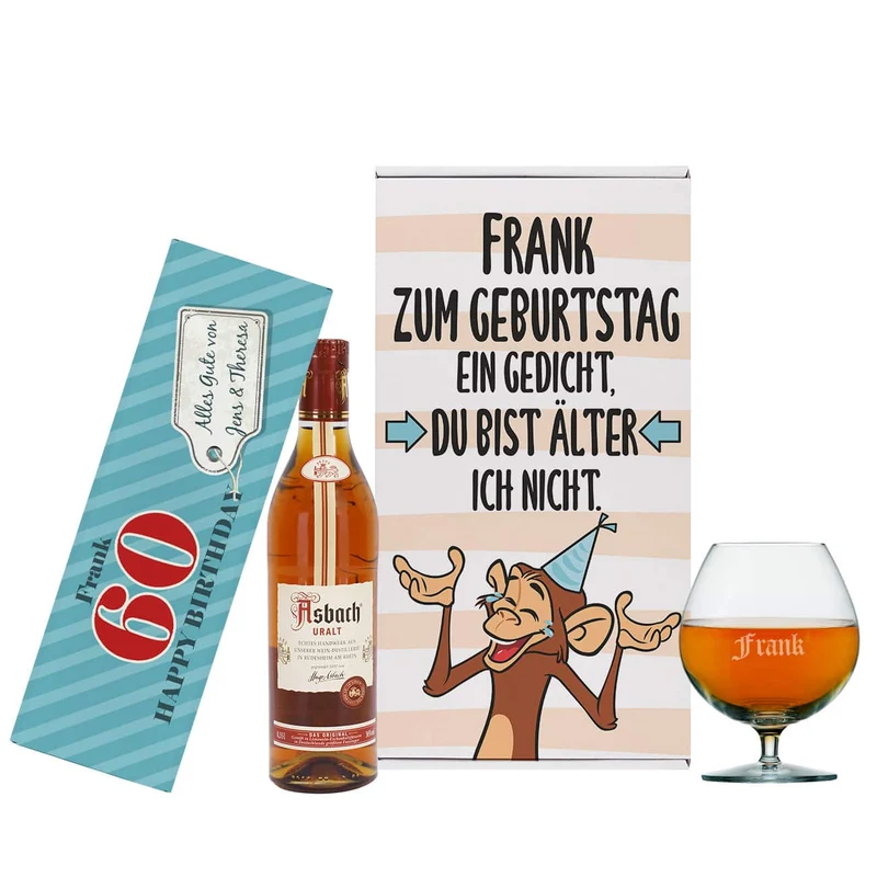 Asbach Uralt Geschenkset zum Geburtstag