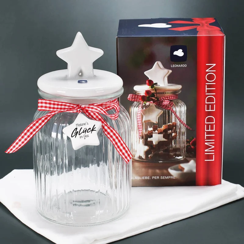 Geschenkset für Frauen - Glück im Glas - in 2 verschiedenen Größen