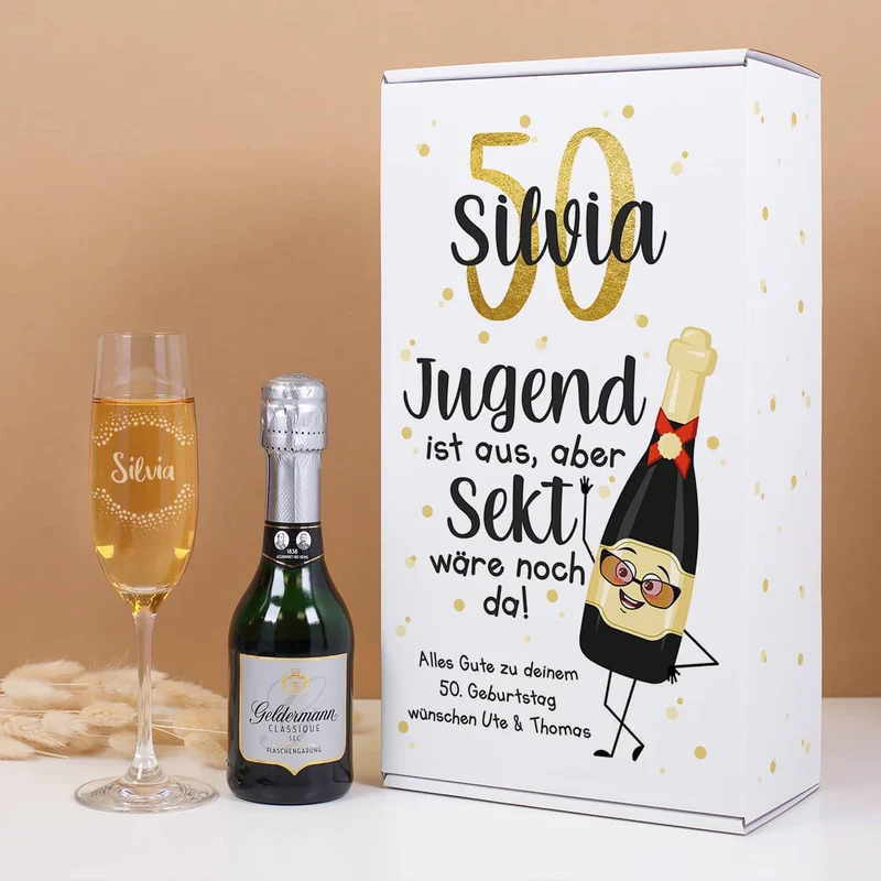 Jugend ist aus, aber Sekt wäre noch da! - Sekt Geschenkset zum Geburtstag | Geldermann