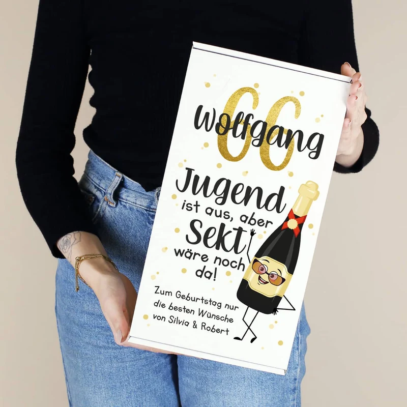 Jugend ist aus, aber Sekt wäre noch da! - Sekt Geschenkset zum Geburtstag | Geldermann