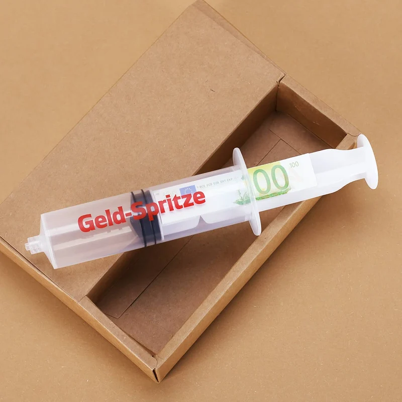 Geld-Spritze zum 30. Geburtstag