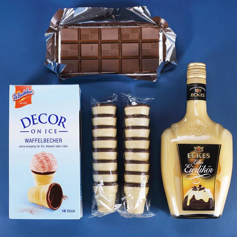 Alles Gute zum Geburtstag - Eierlikör Geschenkset mit Personalisierung