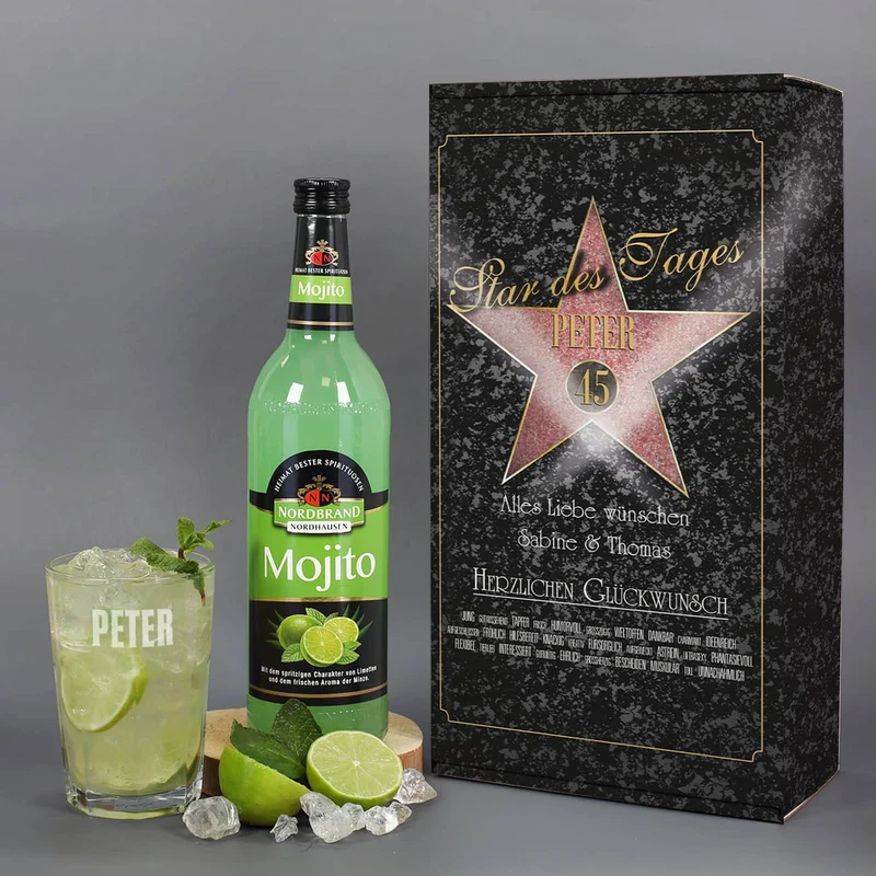Mojito Geschenkset - Star des Abends