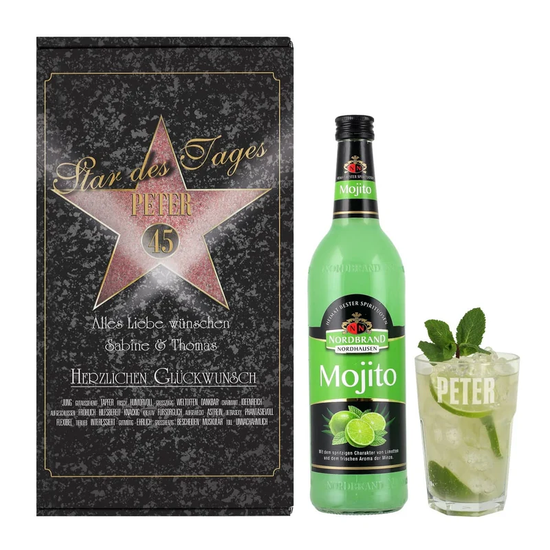 Mojito Geschenkset - Star des Abends
