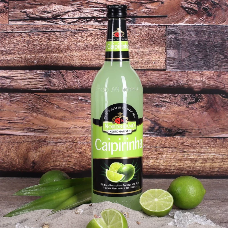 Caipirinha Cocktailset mit graviertem Glas und schöner Geschenkverpackung