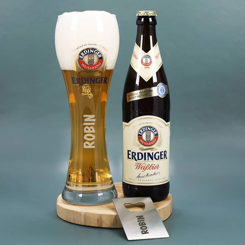 Männer haben auch Gefühle! Weißbier Geschenkset für Männer | Mit oder ohne Alkohol
