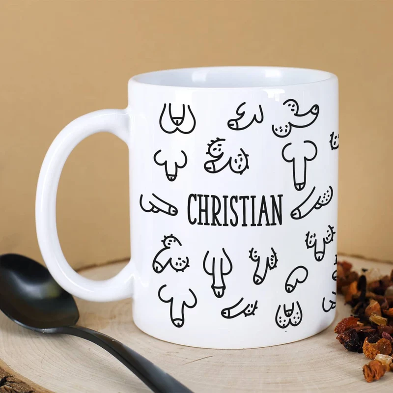 Busentasse und Penistasse im Set