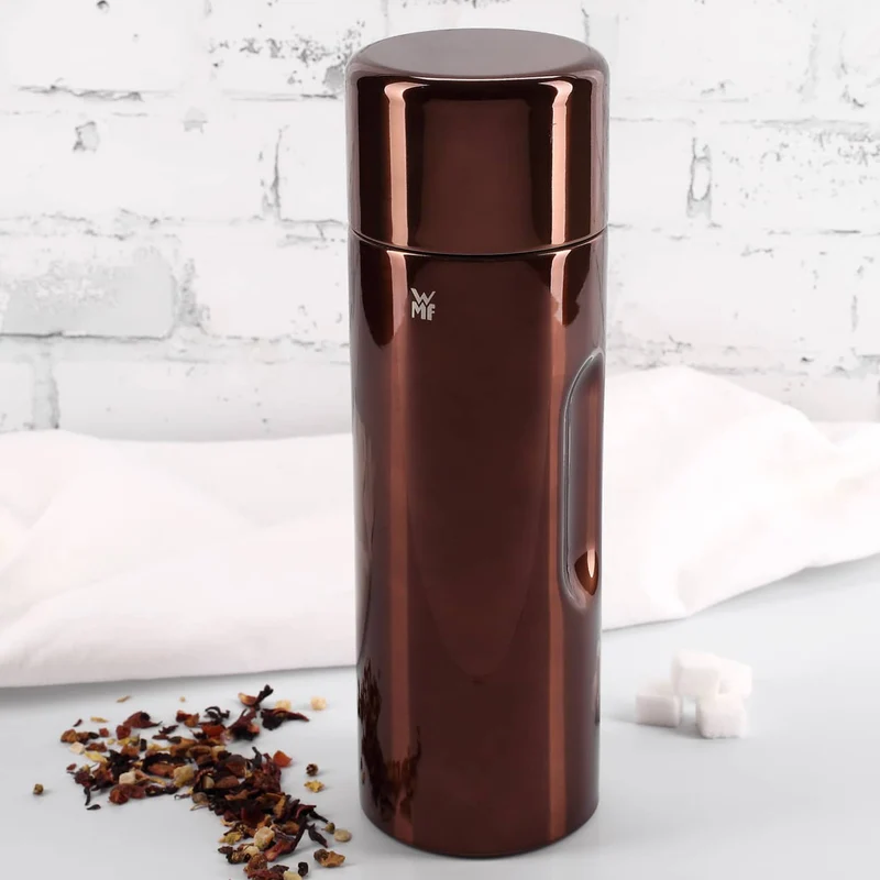 WMF Thermosflasche in 3 Farben mit persönlicher Holzbox